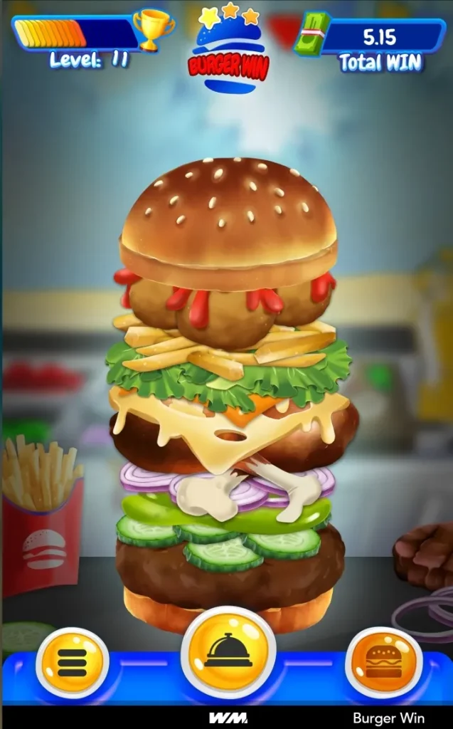 Burger Win game demo